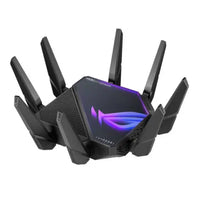 CSH Online Shop ASUS (GT-AXE16000) ROG Rapture AXE16000 Wi-Fi 6E Quad-Band Gaming Router, 6GHz Band, Dual 10G LAN, 2.5G WAN, AiMesh, VPN Fusion, RGB ASUS