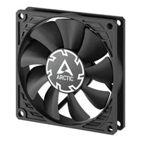 CSH Online Shop Arctic P8 Slim 8cm PWM PST Case Fan, Black, Fluid Dynamic, 300-3000 RPM, PWM Splitter ARCTIC
