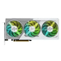 CSH Online Shop Asrock RX9060 XT Steel Legend 16GB OC, PCIe5, 16GB DDR6, HDMI, 2 DP, 3320MHz Clock, RGB Lighting, Overclocked, White ASROCK