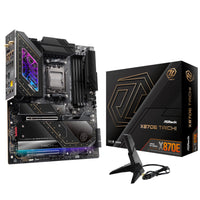 CSH Online Shop Asrock X870E TAICHI, AMD X870E, AM5, EATX, 4 DDR5, HDMI, 2 USB4, Wi-Fi 7, 5G LAN, RGB, 4x M.2 ASROCK
