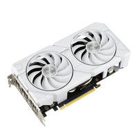 CSH Online Shop Asus DUAL RTX4060 EVO White OC, 8GB DDR6, HDMI, 3 DP, 2535MHz Clock, Overclocked ASUS