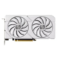CSH Online Shop Asus DUAL RTX4060 Ti EVO White OC, 8GB DDR6, HDMI, 3 DP, 2595MHz Clock, Overclocked ASUS