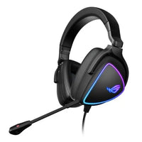CSH Online Shop Asus ROG DELTA S RGB Lightweight Gaming Headset, USB-C (USB2 Adapter), Hi-Fi ESS Quad-DAC, Boom Mic, Aura Sync ASUS