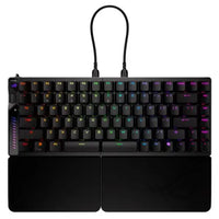CSH Online Shop Asus ROG FALCATA Compact 75% Split RGB Gaming Keyboard, Wireless/Btooth/USB, Magnetic Switches, Rapid Trigger, Multi-Function Wheel, Black ASUS