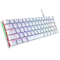 CSH Online Shop Asus ROG FALCHION ACE Compact 65% Mechanical RGB Gaming Keyboard, Wired (Dual USB-C), ROG NX Red Switches, Per-key RGB Lighting, Touch Panel, White Edition ASUS