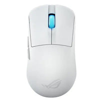 CSH Online Shop Asus ROG Harpe Ace Mini Gaming Mouse, Wireless/Bluetooth/USB, Ultralight 49g, 42000 DPI, 8000Hz, Esports Approved, Moonlight White ASUS