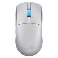 CSH Online Shop Asus ROG Harpe II Ace Gaming Mouse, Wireless/Bluetooth/USB, 48g Lightweight, 42000 DPI, 8K Polling, 5 Programmable Buttons, White ASUS