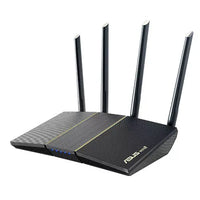 CSH Online Shop Asus (RT-AX57) AX3000 Dual Band Wi-Fi 6 Extendable Router, Free Network Security, Built-in VPN, Gaming & Streaming, AiMesh ASUS