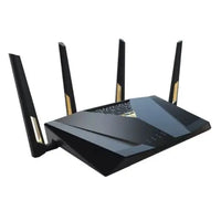 CSH Online Shop Asus (RT-BE88U) BE7200 Dual Band Wi-Fi 7 AiMesh Extendable Performance Router, 2x 10G Ports, 2.5G Ports, 4K-QAM, MLO, AiMesh ASUS