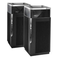 CSH Online Shop Asus (ZenWiFi Pro ET12) AXE11000 Wi-Fi 6E Tri-Band Mesh Routers, 2 Pack, AiMesh Tech, 2.5G WAN, 2.5G LAN, 2x GB LAN, Voice Control ASUS