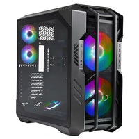 CSH Online Shop Cooler Master HAF 700 Gaming Case w/ Glass Side, E-ATX, Multi Chamber, 5x ARGB Fans, ARGB Fan Hub, USB-C, Black COOLER MASTER
