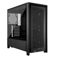 CSH Online Shop Corsair FRAME 4000D RS Modular Gaming Case w/ Glass Side, E-ATX, 3x PWM Fans, InfiniRail Fan Mounting, USB-C, Asus BTF Compatible, Black CORSAIR