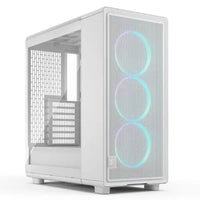 CSH Online Shop Fractal Design Epoch (White RGB TG Clear) Case w/ Clear Window, ATX, 3x Momentum RGB Fans, Mesh Top & Front, USB-C 20Gbps FRACTAL