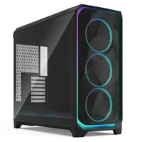 CSH Online Shop Fractal Design Meshify 3 XL Ambience Pro RGB (Black TG Light) Case w/ Light Tint Window, E-ATX, Mesh Front, 3x RGB Fans, Adjust Pro Hub, USB-C 20Gbps FRACTAL