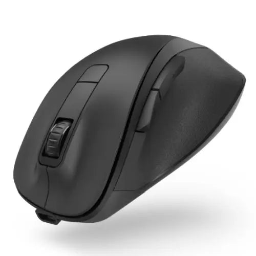 CSH Online Shop Hama MW-500 Rechargeable Optical Wireless Mouse, 1600 DPI, Ergonomic, Thumb Rest, Up to 75 Days Battery, Black HAMA