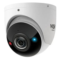 CSH Online Shop TP-LINK (InSight S485PI) VIGI 8MP Outdoor IR Panoramic Turret Network Camera, IP67, PoE, 180° Panorama, AI Detection/Classification, Red-Blue Warning Lights TP-LINK