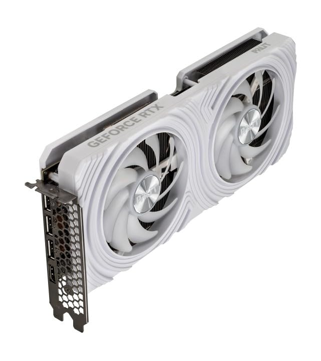 Palit RTX4070 White, 12GB DDR6X, HDMI, 3 DP, 2475MHz Clock