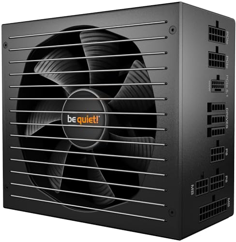 Be Quiet! 750W Straight Power 12 PSU, Fully Modular, 80+ Platinum, Silent Wings Fan, ATX 3.0, PCIe 5.0