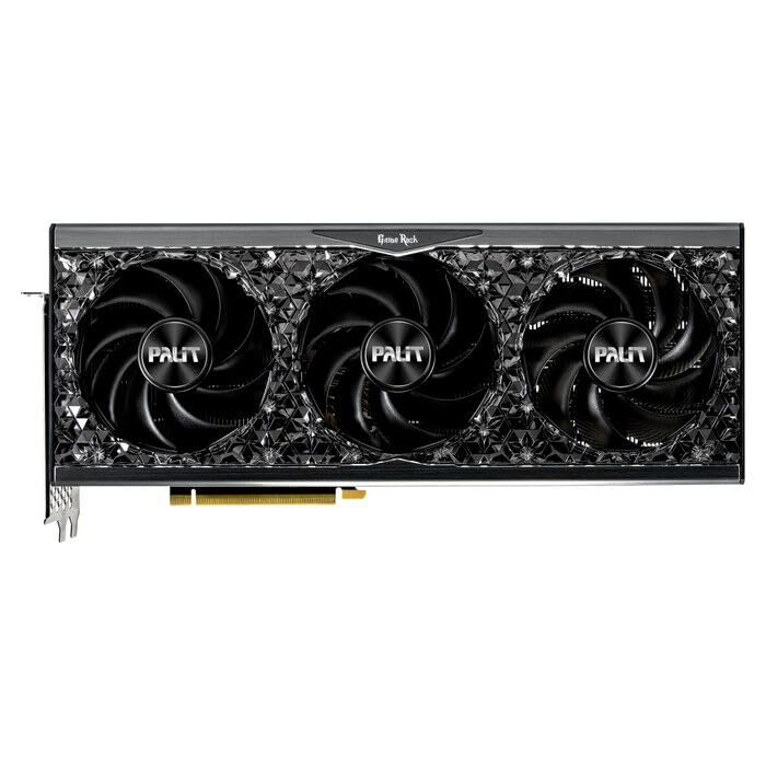 Palit RTX4070 Ti SUPER GameRock OmniBlack, 16GB DDR6X, HDMI, 3 DP, 2610MHz Clock