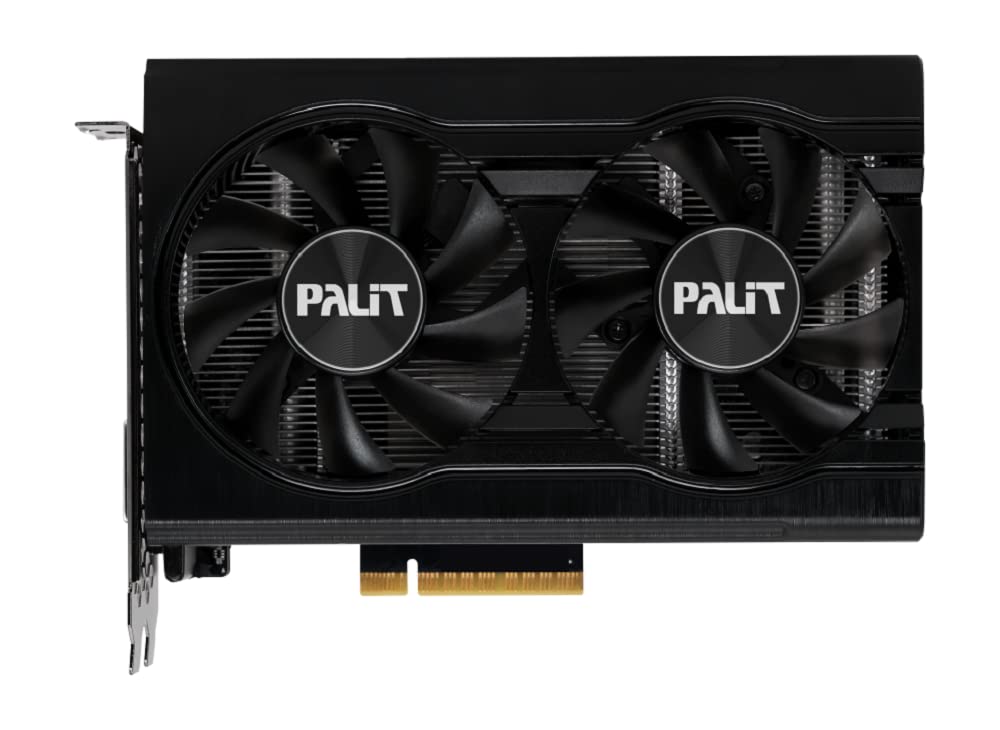 Palit RTX3050 DUAL V2, PCIe4, 8GB DDR6, DVI, HDMI, DP, 1777MHz Clock, RGB Lighting