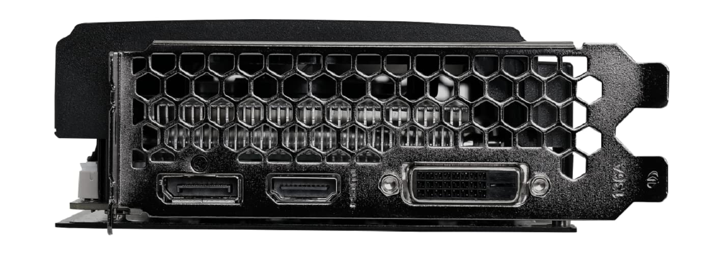 Palit RTX3050 DUAL V2, PCIe4, 8GB DDR6, DVI, HDMI, DP, 1777MHz Clock, RGB Lighting