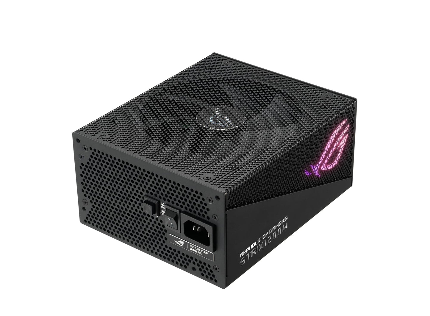 Asus ROG Strix 1200W Gold Aura Edition PSU, Fully Modular, 80+ Gold, ATX 3.0, PCIe 5.0, RGB Lighting, Lambda A+