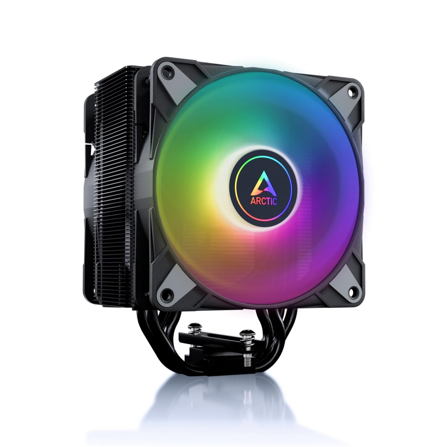 Arctic Freezer 36 A-RGB Heatsink & Fan, Intel & AMD, Direct Touch, 2x P12 PWM PST ARGB Fans, Fluid Dynamic Bearing, Black