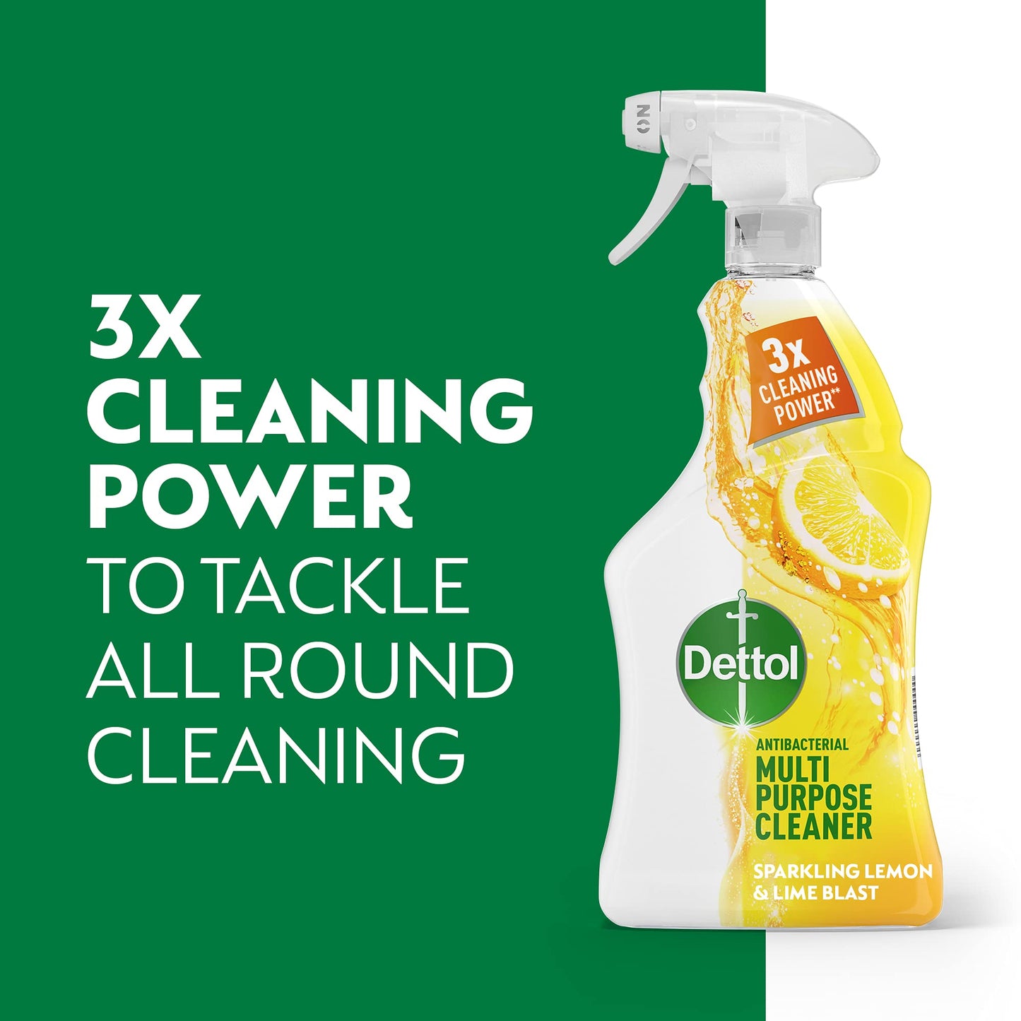 Dettol Power and Fresh Citrus Multi-Purpose Cleaner, 1 Litre Parent