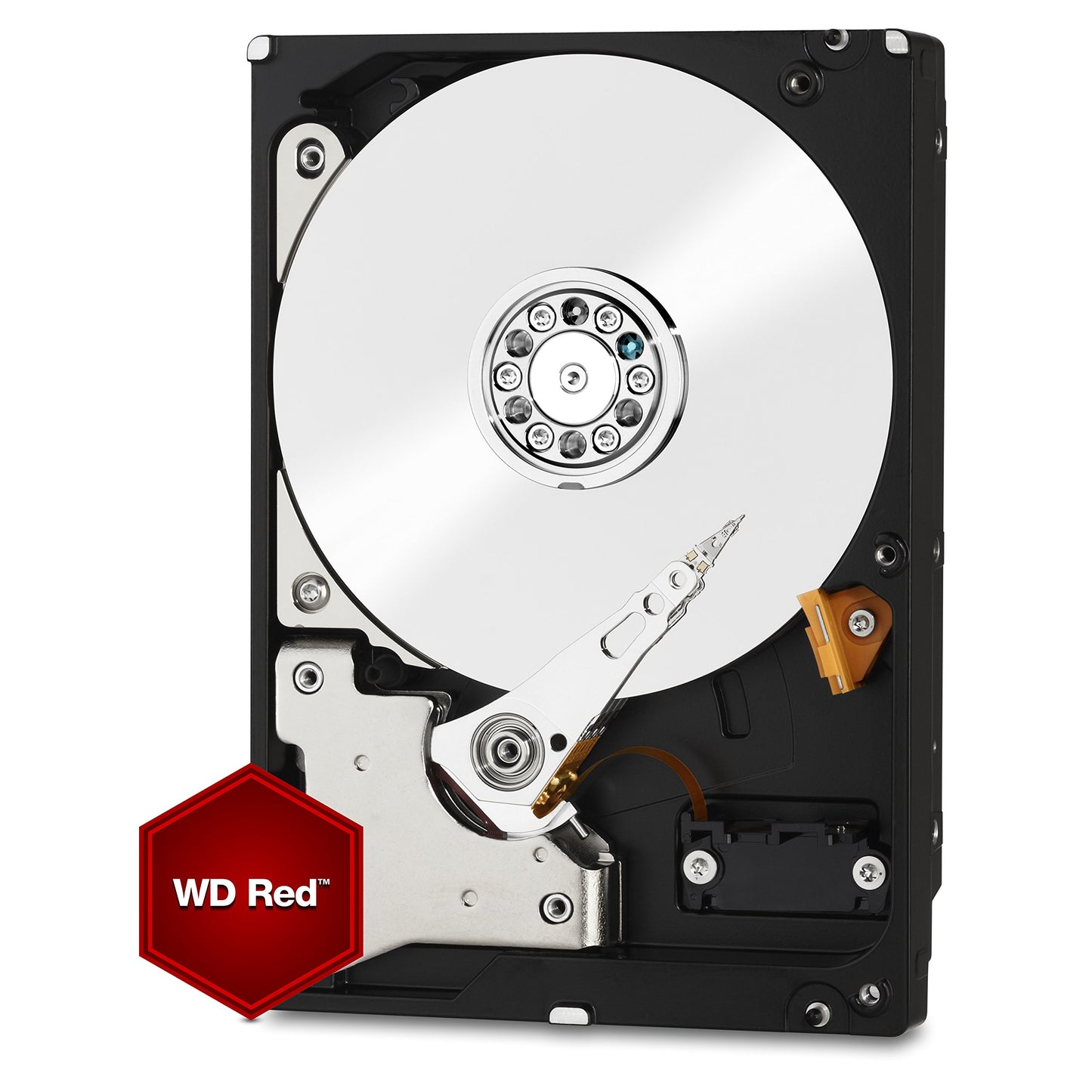 WD 3.5", 2TB, SATA3, Red Plus NAS Hard Drive, 5400RPM, 64MB Cache, OEM