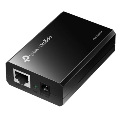 CSH Online Shop TP-LINK (POE10R) Omada PoE Splitter, IEEE 802.3af Compliant, Selectable Power Output, Gigabit Support, Plug-and-Play TP-LINK