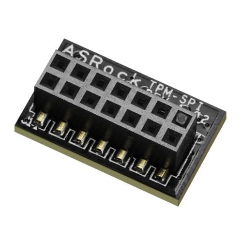 CSH Online Shop Asrock (TPM-SPI) TPM Module, 14-1 TPM Header, SPI Interface, Family 2.0, Level 00, Revision 01.16 ASROCK
