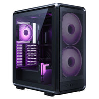 CSH Online Shop Cooler Master MasterFrame 500 Mesh ARGB Modular Open-Frame ATX Case w/ Glass Side, 3x ARGB Fans, FreeForm 2.0 Exo-Structure, USB-C 20Gbps, Black COOLER MASTER