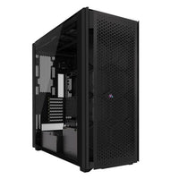 CSH Online Shop Corsair iCUE LINK 9000D RGB Airflow Gaming Case w/ Glass Side, E-ATX, Dual System, Up to 18 Fans, InfiniRail Fan Mounting, iCUE LINK Hub, USB-C,  Asus BTF Compatible, Black CORSAIR
