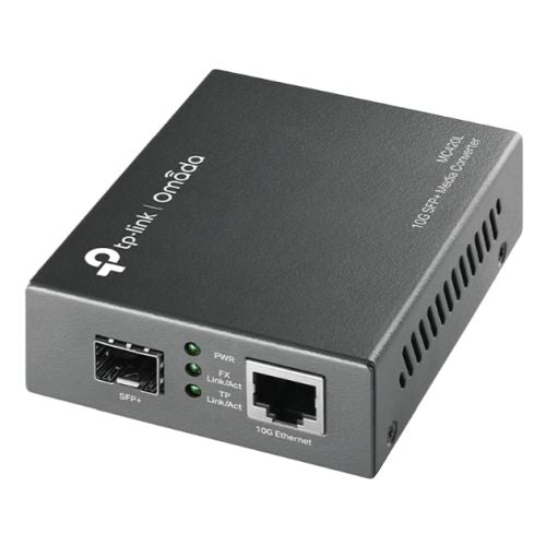CSH Online Shop TP-LINK (MC420L) Omada 10G Multi-Gigabit SFP Media Converter, Auto-negotiation of Half-Duplex / Full-Duplex TP-LINK