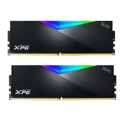 CSH Online Shop ADATA XPG Lancer RGB 32GB Kit (2 x 16GB), DDR5, 6400MHz (PC5-51200), CL32, 1.4V, ECC, XMP 3.0, PMIC, DIMM Memory ADATA