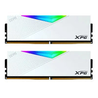 CSH Online Shop ADATA XPG Lancer RGB 32GB Kit (2 x 16GB), DDR5, 6400MHz (PC5-51200), CL32, 1.4V, ECC, XMP 3.0, PMIC, DIMM Memory, White ADATA