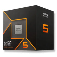 CSH Online Shop AMD Ryzen 5 9600 CPU with Wraith Stealth Cooler, AM5, 3.8GHz (5.2 Turbo), 6-Core, 65W, 38MB Cache, 4nm, 9th Gen, Radeon Graphics AMD