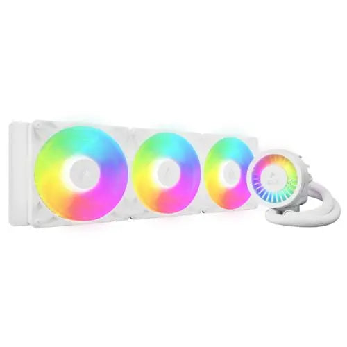 CSH Online Shop ARCTIC Liquid Freezer III Pro A-RGB 420mm Liquid CPU Cooler, P14 Pro PWM Fans & PWM Controlled Pump, White ARCTIC