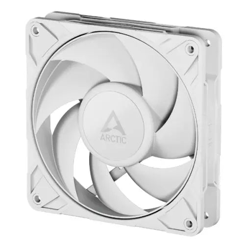 CSH Online Shop ARCTIC P12 Pro PST 12cm PWM Case Fan w/ Cable Splitter, Fluid Dynamic Bearing, 600-3000 RPM, White ARCTIC
