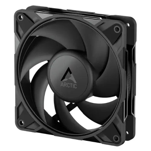 CSH Online Shop ARCTIC P12 Pro PST CO 12cm PWM Case Fan w/ Cable Splitter for Continuous Operation, Dual Ball Bearing, 600-3000 RPM, Black ARCTIC