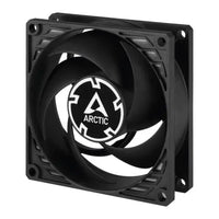 CSH Online Shop ARCTIC P8 Pressure Optimised 8cm Case Fan, Black, Fluid Dynamic, 3000 RPM ARCTIC