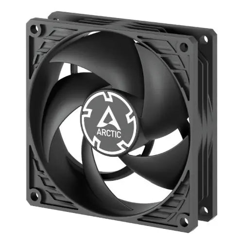 CSH Online Shop ARCTIC P9 PWM PST 9.2cm Case Fan w/ Cable Splitter, Pressure Optimised, Black, Fluid Dynamic, 200-3000 RPM, 0dB Mode ARCTIC