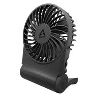 CSH Online Shop ARCTIC Summair 2Go Powerful Handheld Fan, Up to 77 Hours of Battery, Ergonomic Handle with Fold-Out Stand, Black ARCTIC