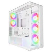 CSH Online Shop ARCTIC Xtender (White) Case w/ Clear Glass Side and Front, E-ATX, 5x ARGB Fans, ARGB PSU Shroud, Mesh Airflow, USB-C 10Gbps ARCTIC
