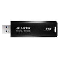 CSH Online Shop Adata SC610 1TB Pocket Size External SSD, USB 3.2 Gen2 Type-A, Capless Retractable Design, Key Ring ADATA