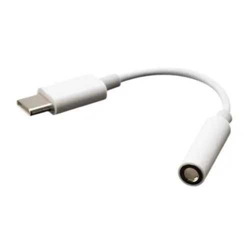 CSH Online Shop Akasa USB Type-C Male to 3.5mm Jack Female Adapter, 10cm, White AKASA