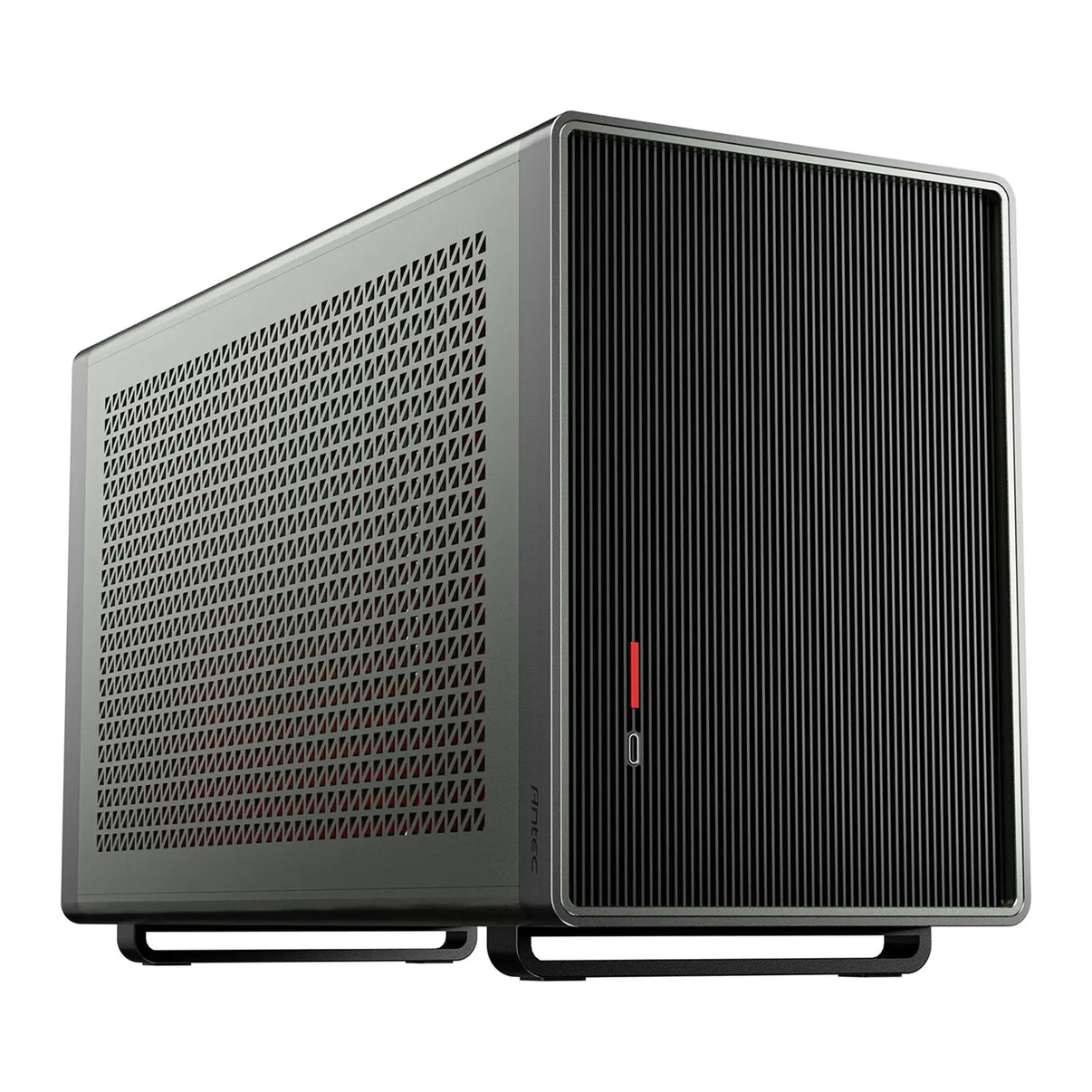 Antec Performance 1M Aventurine Mini-ITX Gaming Case with Aluminum Finish
