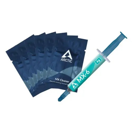 CSH Online Shop Arctic MX-6 Thermal Compound 4g Syringe & 6x MX Cleaner Wipes ARCTIC