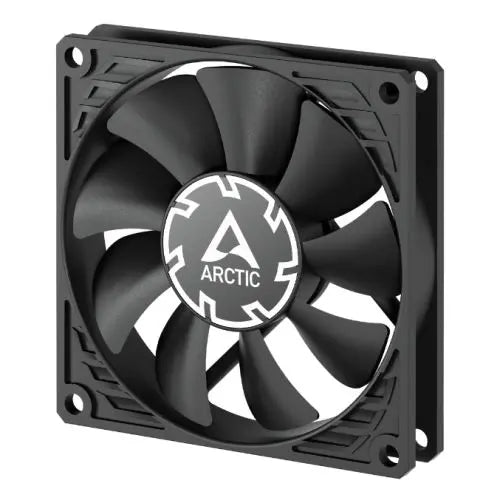 CSH Online Shop Arctic P8 Slim 8cm PWM PST Case Fan, Black, Fluid Dynamic, 300-3000 RPM, PWM Splitter ARCTIC