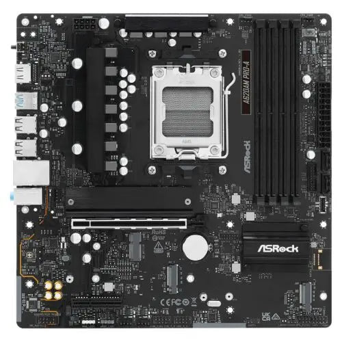 CSH Online Shop Asrock A620AM PRO-A, AMD A620A, AM5, Micro ATX, 4 DDR5, HDMI, 2.5G LAN, 3x M.2 ASROCK